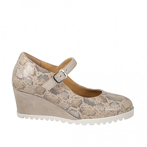 Pumpschuhe Damenschuhe 34 in Leder Beige GHIGO
