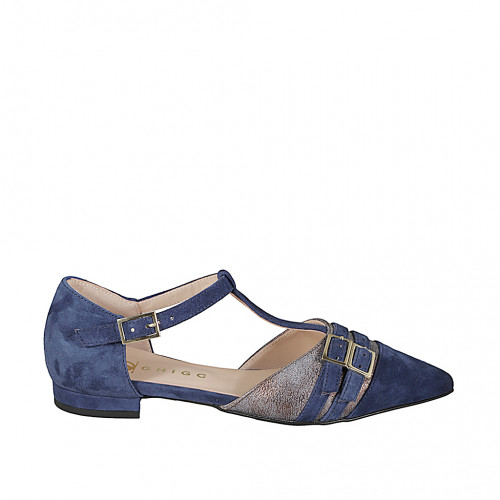 Open shoes Woman 32 in Leather Gold and Bronze GHIGO