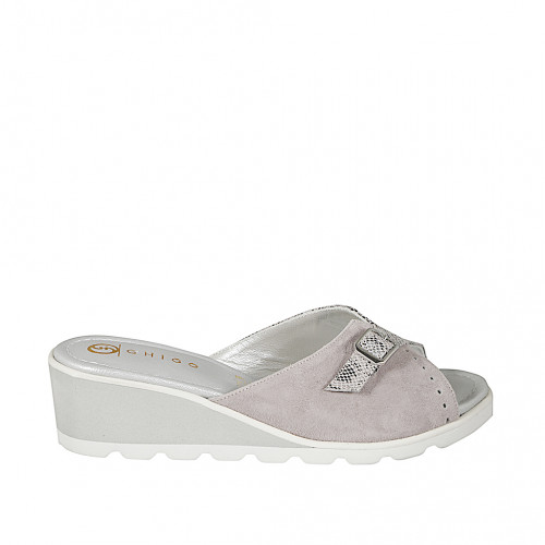 Mules Woman 33Grey GHIGO