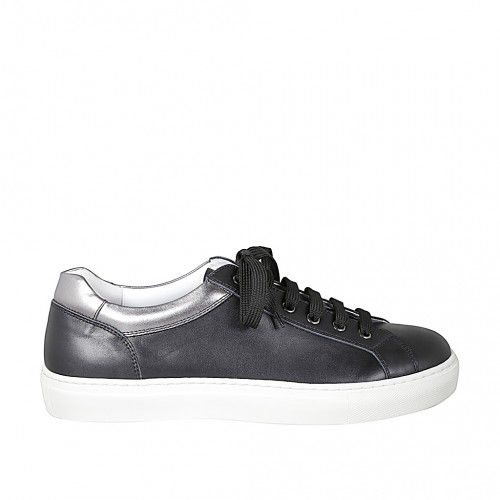 Damenschuhe Damenschuhe 45 in Leder Silber GHIGO