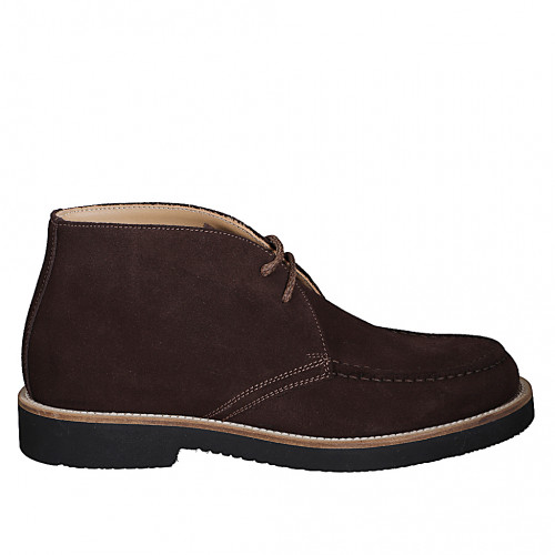 Freizeitschuhe in Herr 47 in Wildleder Braun GHIGO