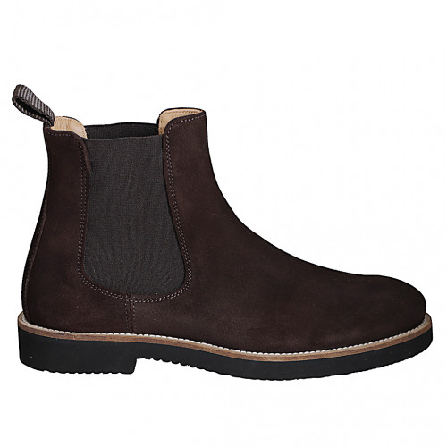 Freizeitschuhe in Herr 51 in Wildleder Braun GHIGO