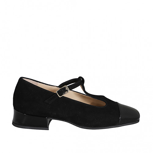 Pumps Woman 32 in Suede Black GHIGO