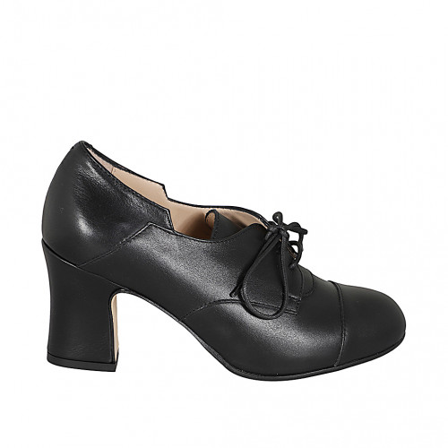 Damenschuhe Damenschuhe 43 in Leder Schwarz GHIGO